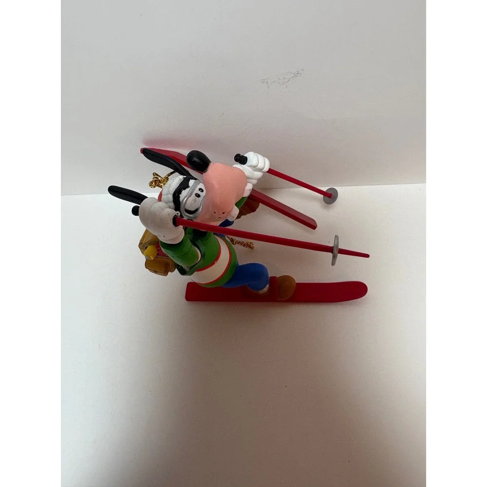 Disney Goofy Skiing Christmas Ornament 007902 Winter Sports Collectible with Box